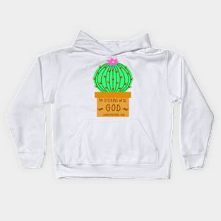 Sticking with God 2 Kids Hoodie